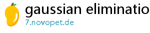 gaussian elimination calculator